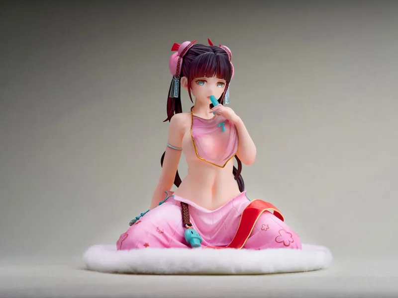 オリジナル アイスキャンディーに夢中になる古風少女 ー 玲瓏 1/6 完成品フィギュア[ADAMAS]