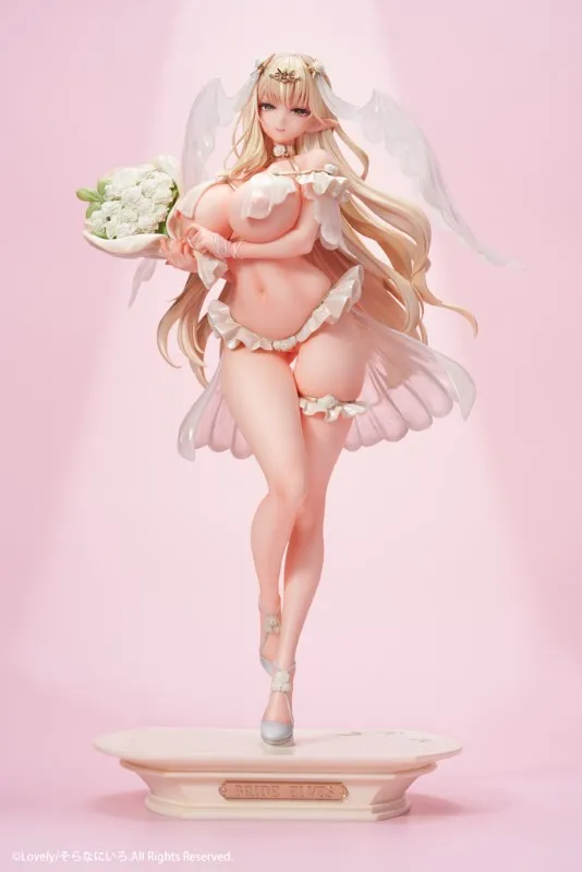 嫁エロフ Illustrated by そらなにいろ 1/5.5 完成品フィギュア[Lovely]